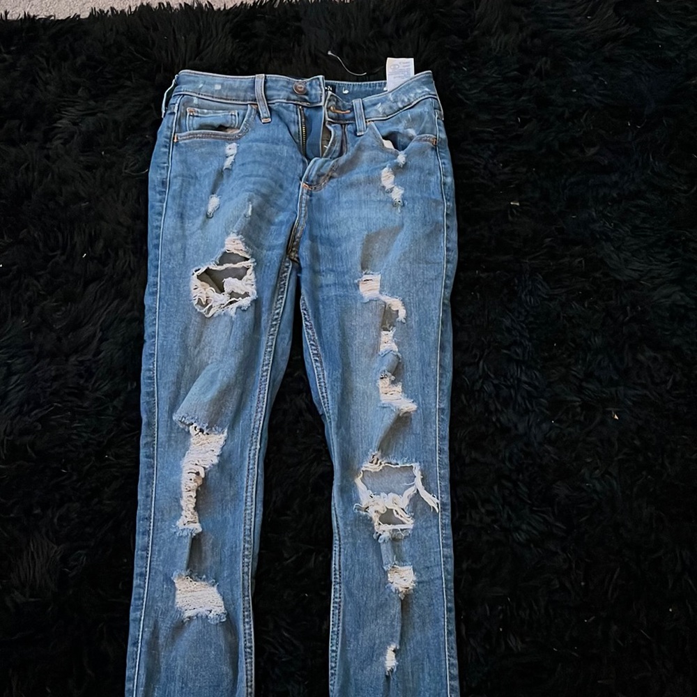 skinny ripped jeans
